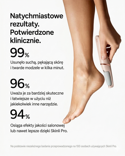 Skinli Pro - Elektryczna frezarka do stóp